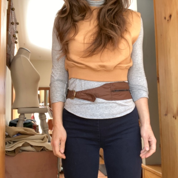 Very Rare Vintage Mighty Mac Pelt Belt Wind Breaker - Picture 10 of 15